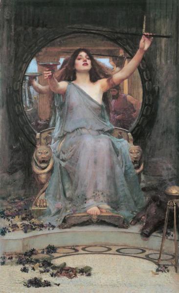 John William Waterhouse Circe Offering The Cup To Odysseus