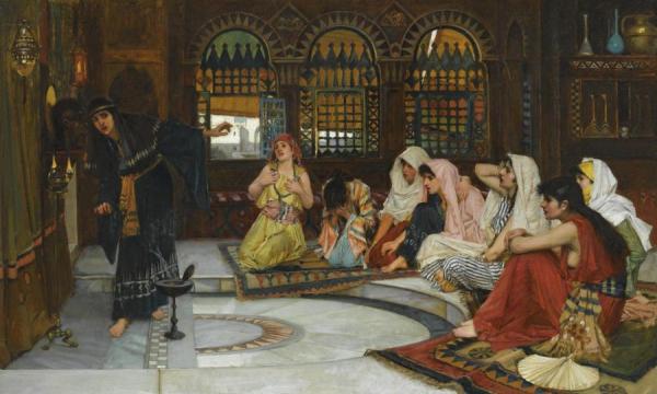 Consulting The Oracle by John William Waterhouse