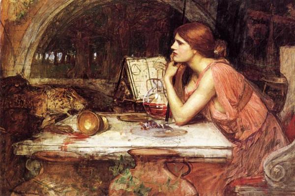 John William Waterhouse Sketch Of Circe