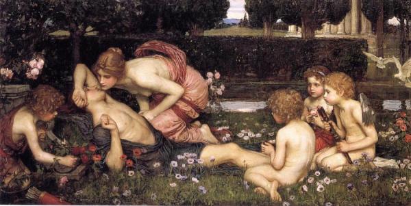The Awakening Of Adonis by John William Waterhouse