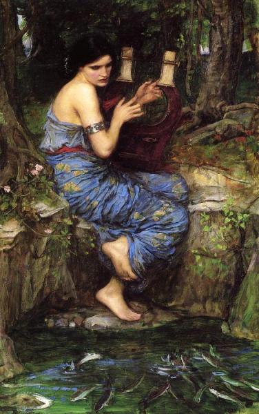 The Charmer by John William Waterhouse Oil Painting Reproductions