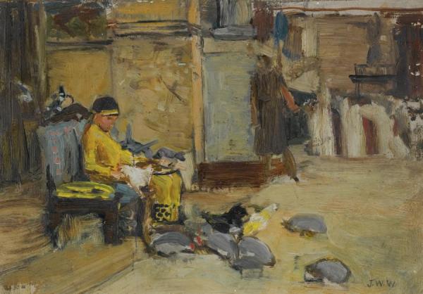 The Favourites Of The Emperor Honorius by John William Waterhouse