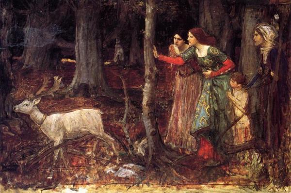 The Mystic Wood by John William Waterhouse