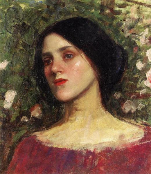 The Rose Bower by John William Waterhouse