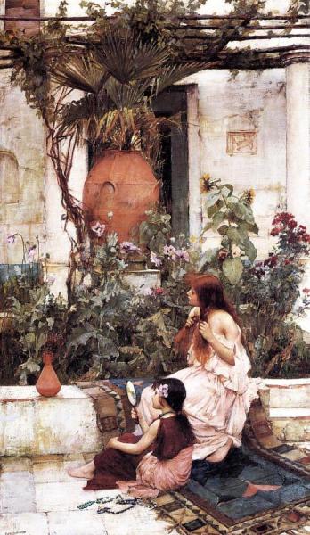 The Toilet by John William Waterhouse