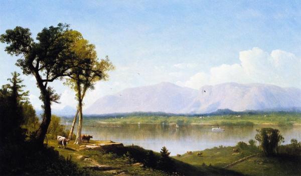 John Williamson The Hudson At The Catskill Mountain House