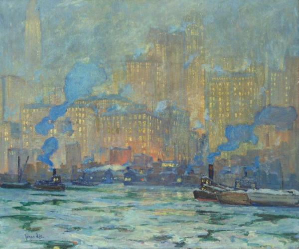 Afterglow, C. 1913 by Jonas Lie