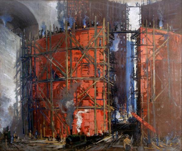 Gates Of Pedro Miguel, 1913 by Jonas Lie
