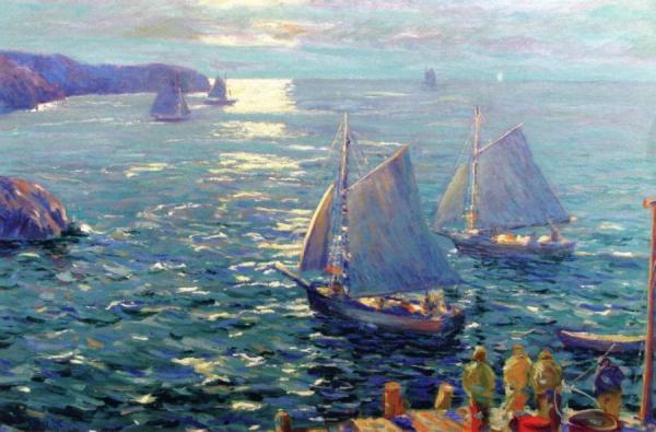 On The Wings Of Morning by Jonas Lie