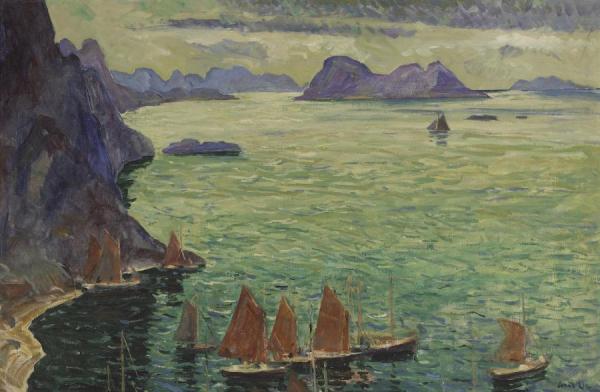 Rockbound Coast by Jonas Lie