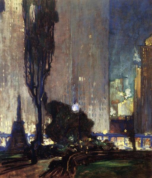Saturday Evening, Bryant Park by Jonas Lie