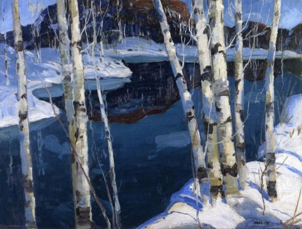 Winter Blue by Jonas Lie