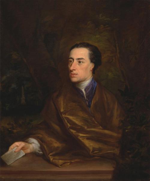 Alexander Pope by Jonathan Richardson Oil Painting Reproductions