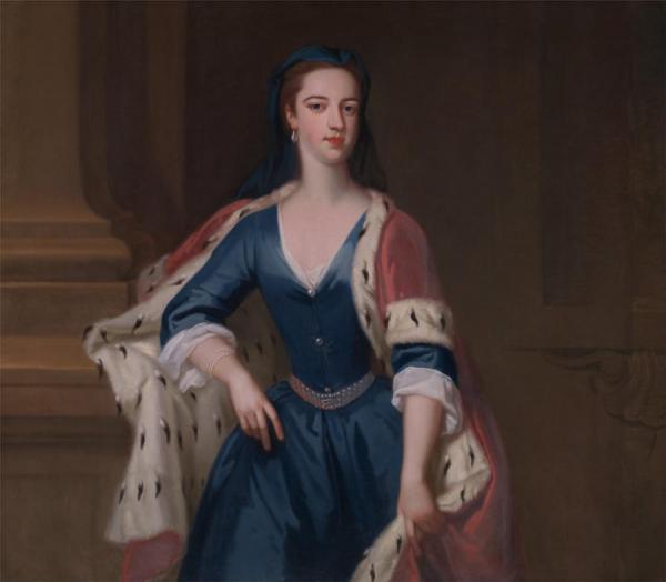 Lady Anne Cavendish (daughter Of Elihu Yale) by Jonathan Richardson