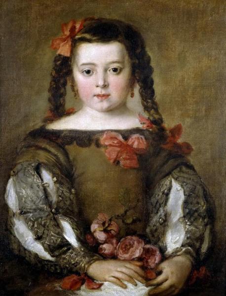 Portrait Of A Girl by José Antolinez