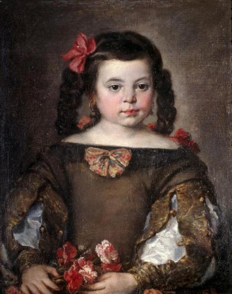Portrait Of A Girl by José Antolinez