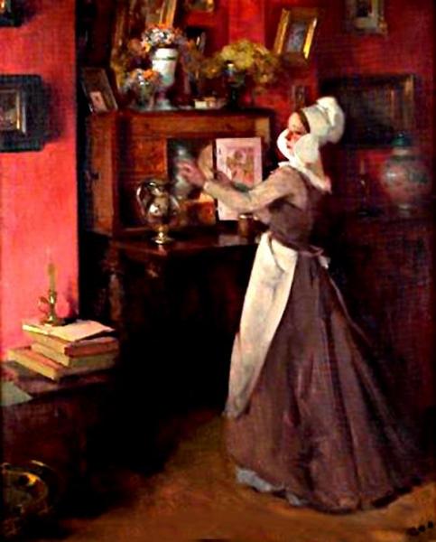 Jose Bardasano Baos Mujer De Pie