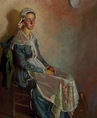 Jose Bardasano Baos Mujer Sentada