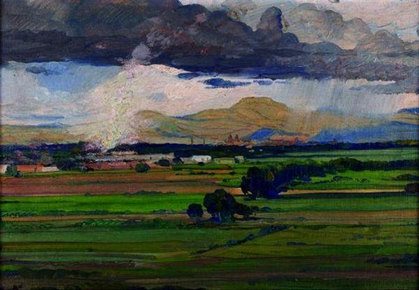 Paisaje by Jose Bardasano Baos