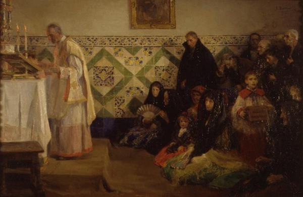 La Misa by Jose Benlliure Gil