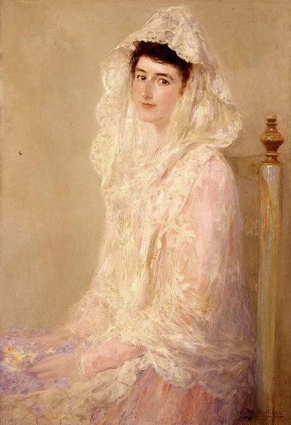 Retrato De Mujer by Jose Benlliure Gil