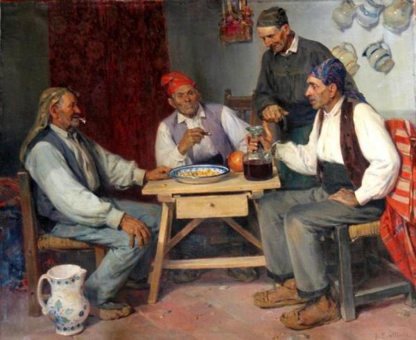 Valencianos by Jose Benlliure Gil