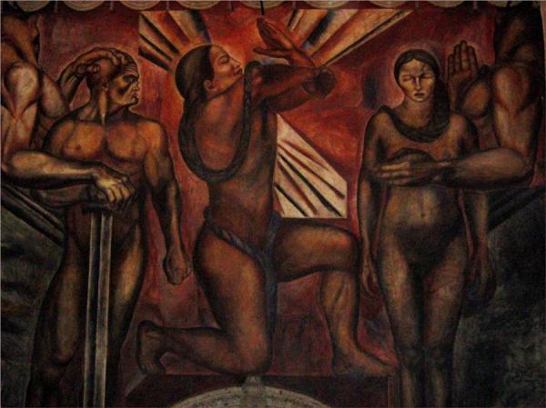 Omnisciencia,1925 by Jose Clemente Orozco Oil Painting Reproductions