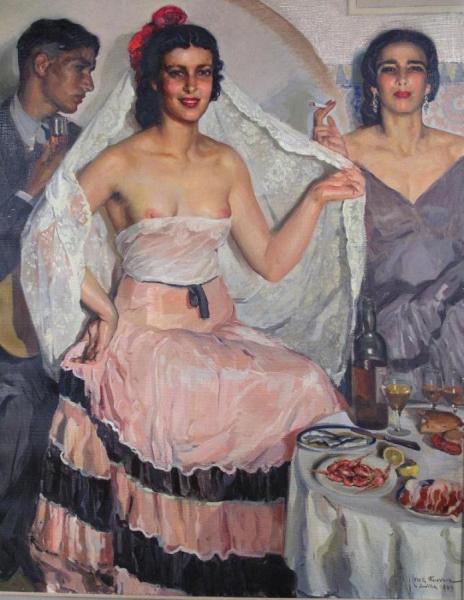 Andalusian Festival by José Cruz Herrera