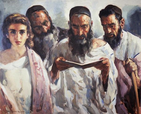 Judíos by José Cruz Herrera