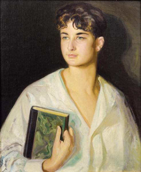 Portrait Of Sam Nahon by José Cruz Herrera