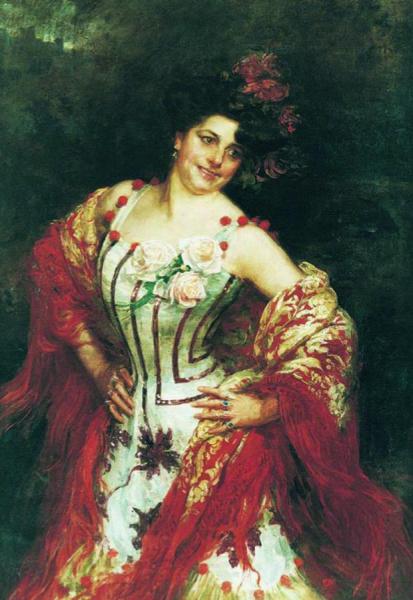 Pepita Sevilla by Jose Garnelo Alda