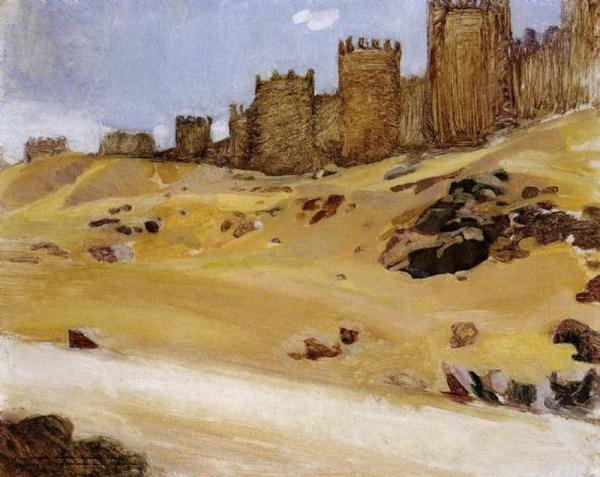 Murallas De Avila by Jose Maria Lopez Mezquita