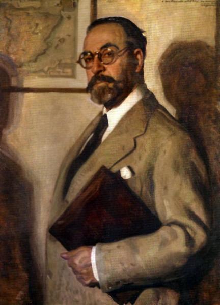 Jose Maria Lopez Mezquita Retrato De Hombre