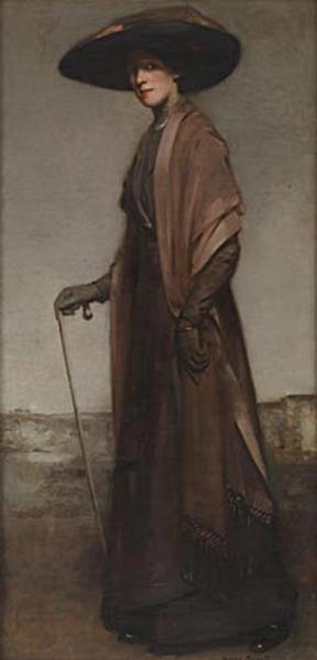 Retrato Femenino by Jose Maria Lopez Mezquita