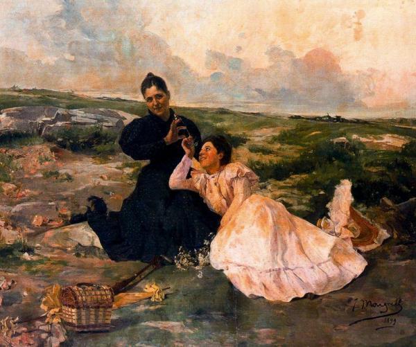 De Merienda by Jose Mongrell Torrent