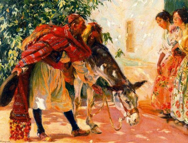 El Saludo by Jose Mongrell Torrent