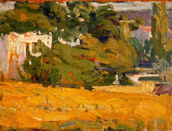 Paisaje by Jose Mongrell Torrent