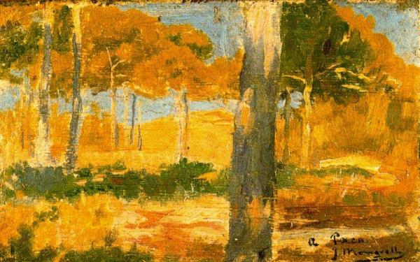 Paisaje by Jose Mongrell Torrent