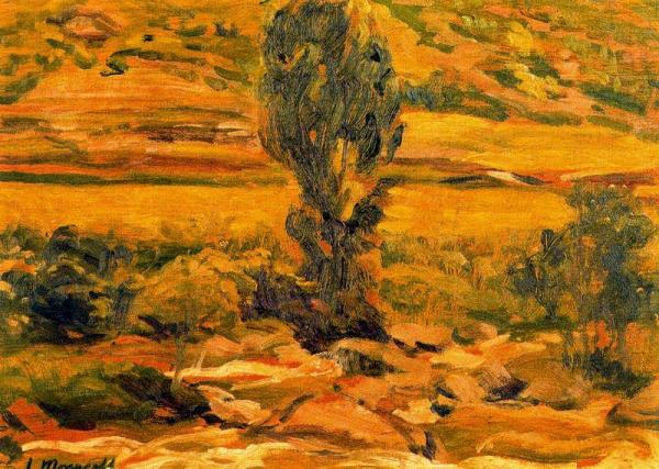 Paisaje by Jose Mongrell Torrent
