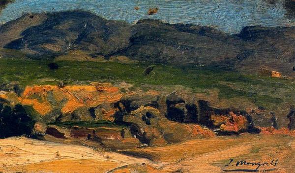 Paisaje by Jose Mongrell Torrent