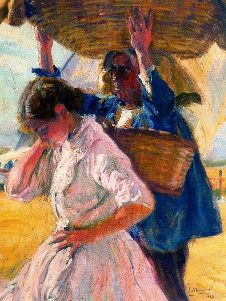 Pescadores by Jose Mongrell Torrent