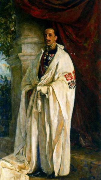 Retrato De Alfonso Xiii by Jose Mongrell Torrent
