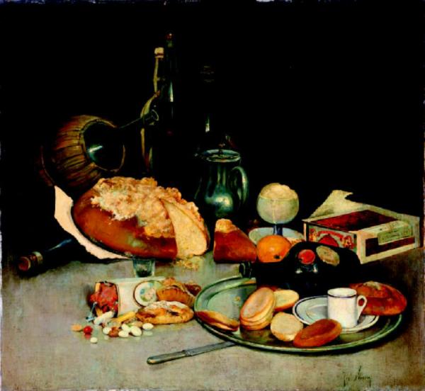 Bodegon by Jose Navarro Llorens