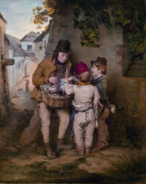 The Gottscheer Boy by Josef Danhauser