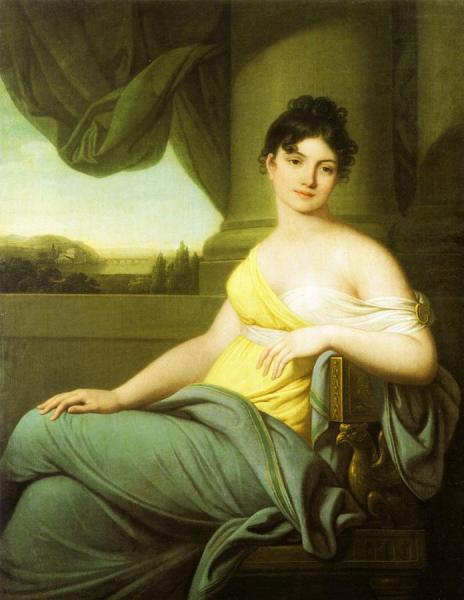 Maria Naryschkina by Josef Grassi Oil Painting Reproductions