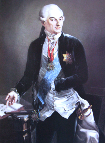 Portrait Of Antoni Barnaba Jabłonowski by Josef Grassi Oil Painting Reproductions