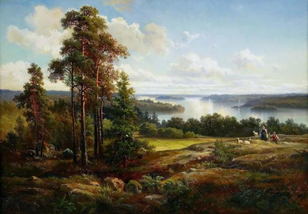 View Of Lidingo by Josefina Holmlund