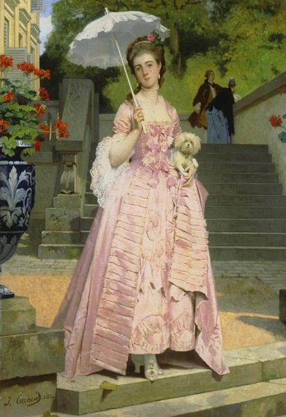 Joseph Caraud Midday Stroll