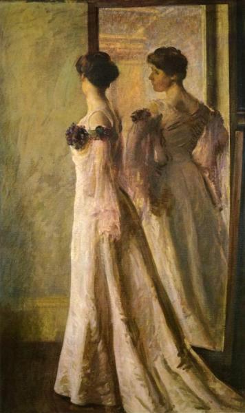 The Heliotrope Gown by Joseph Decamp