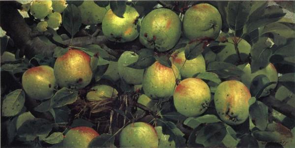 Green Apples by Joseph Decker
